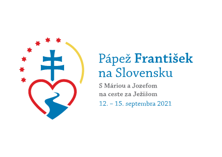logo papez františek na Slovensku