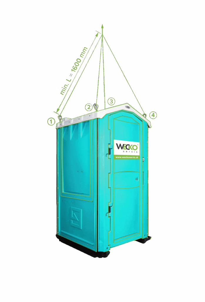 Mobilná toaleta lift