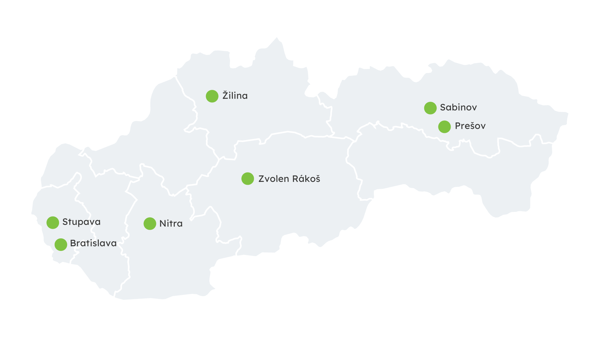 WECKO SERVIS MAPA SKLADY